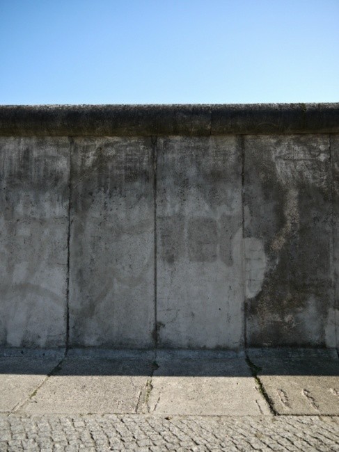 Wall and sky
